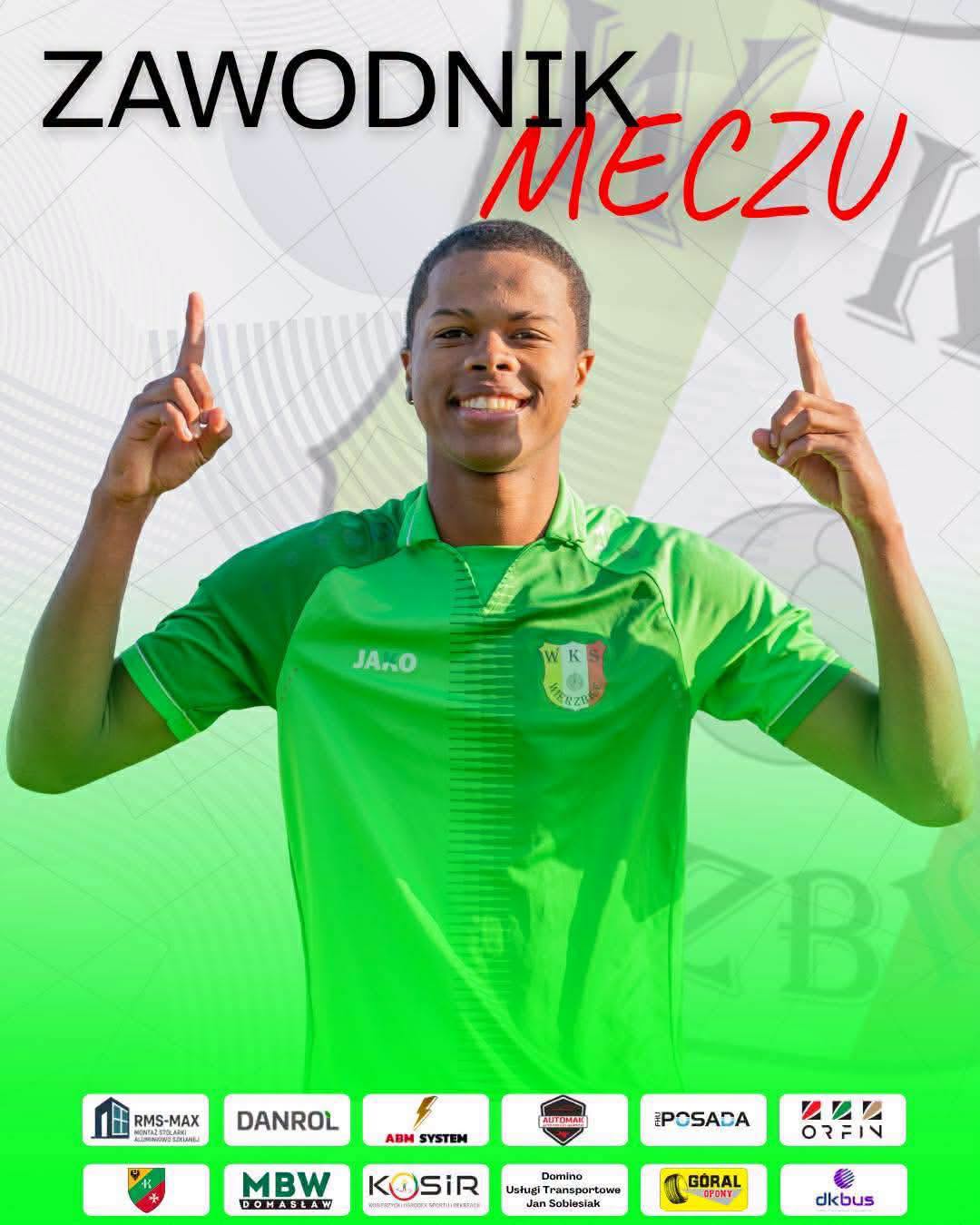 Zdjęcie z wpisu: ZAWODNIK MECZU: FELIPE GOMES DOS SANTOS! 🦬⚽️ – fanpage WKS Wierzbice